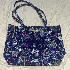 Vera Bradley X Harry Potter Tote Bag in Forbidden Forest